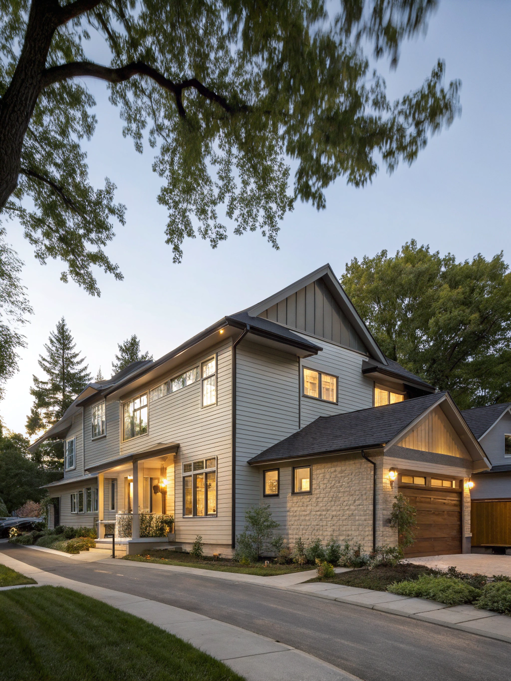 Before and after result for Exterior Siding